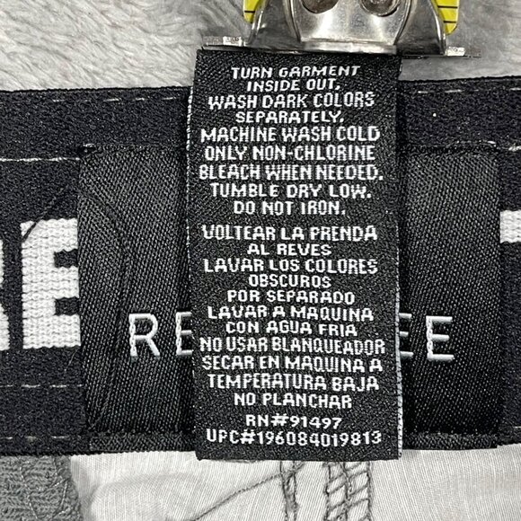 Realtree Mens Fishing Shorts‎ S 28/30 Gray Camo With Adjustable Waistband - Picture 6 of 8